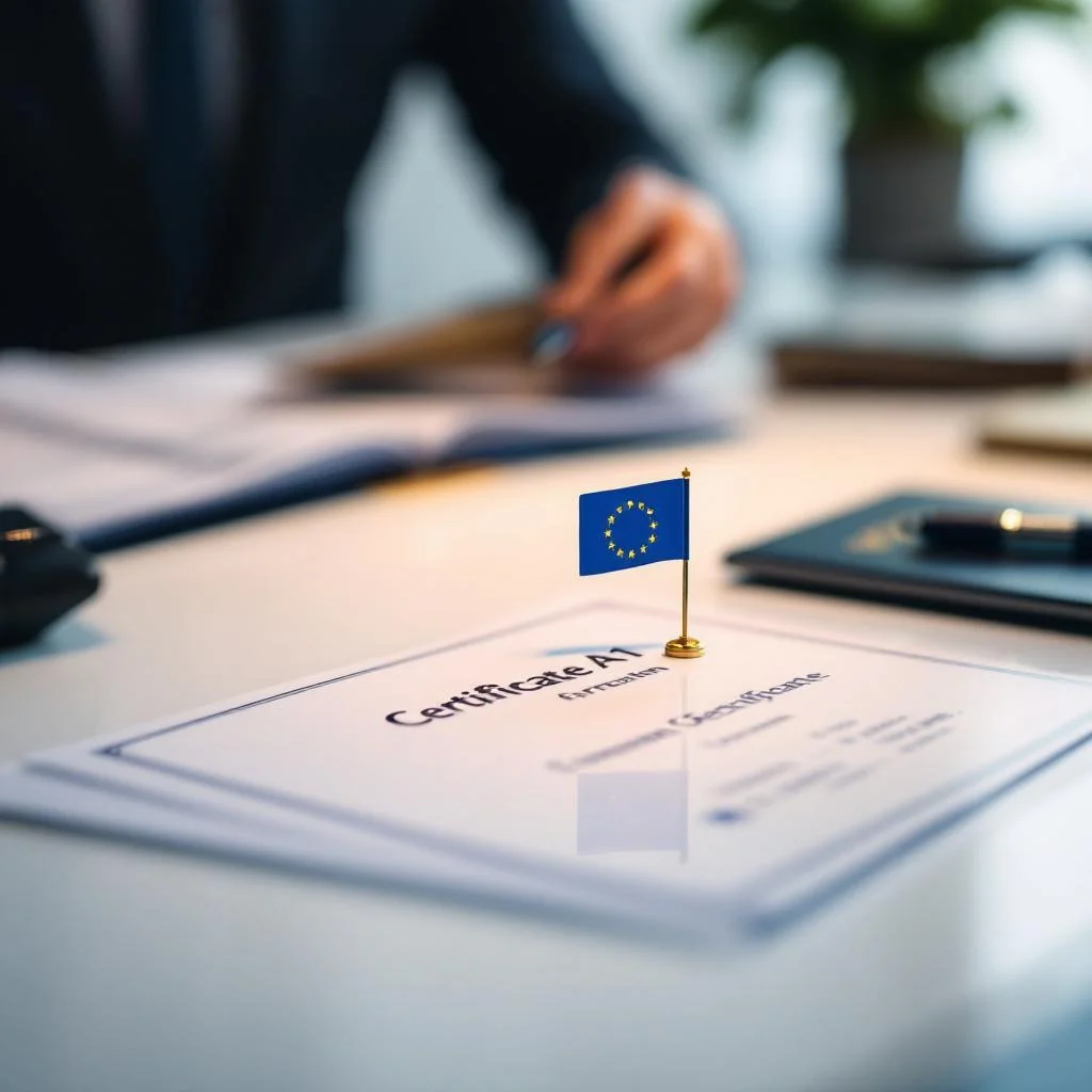 Formulaire A1 de détachement de travailleur européen