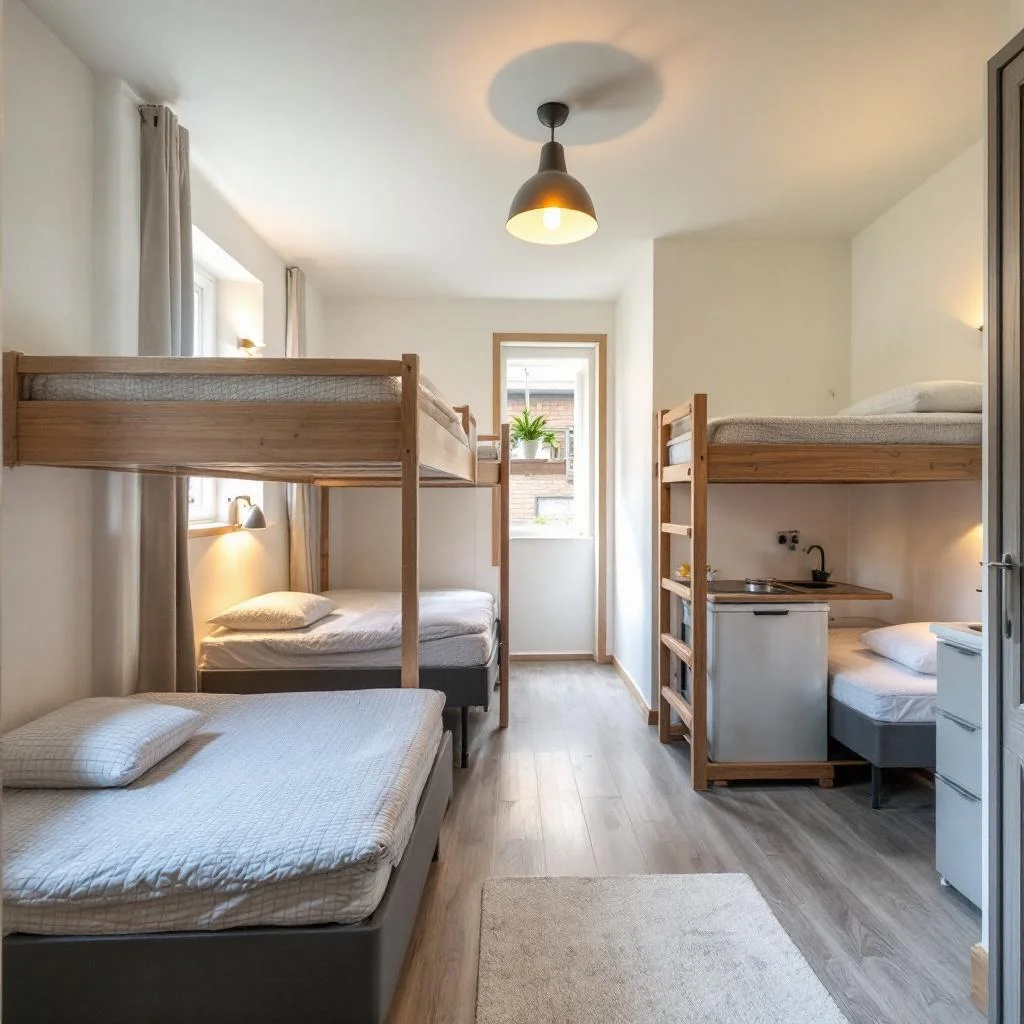 Hébergement collectif conforme pour travailleurs détachés en France